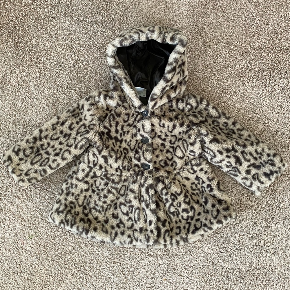 First Impressions Baby Girl Faux Fur Coat